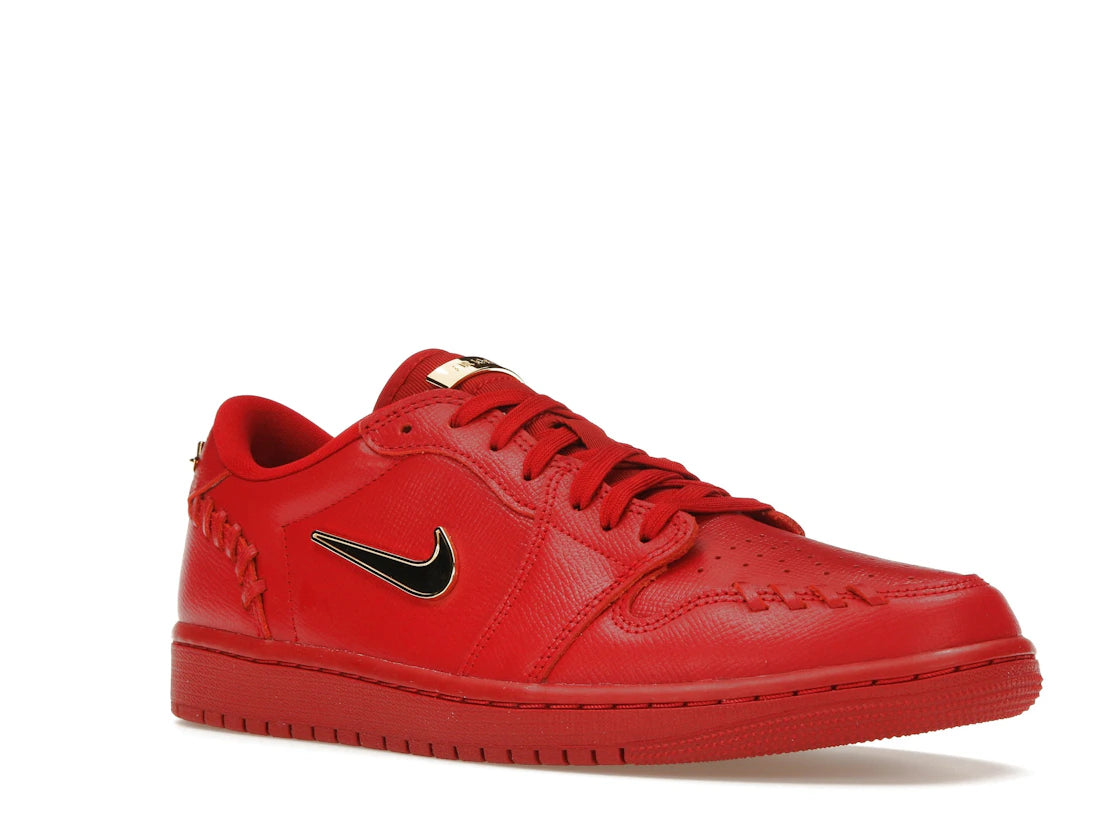 Jordan 1 Low Method of Make Gym Red Metallic Gold (Damen)