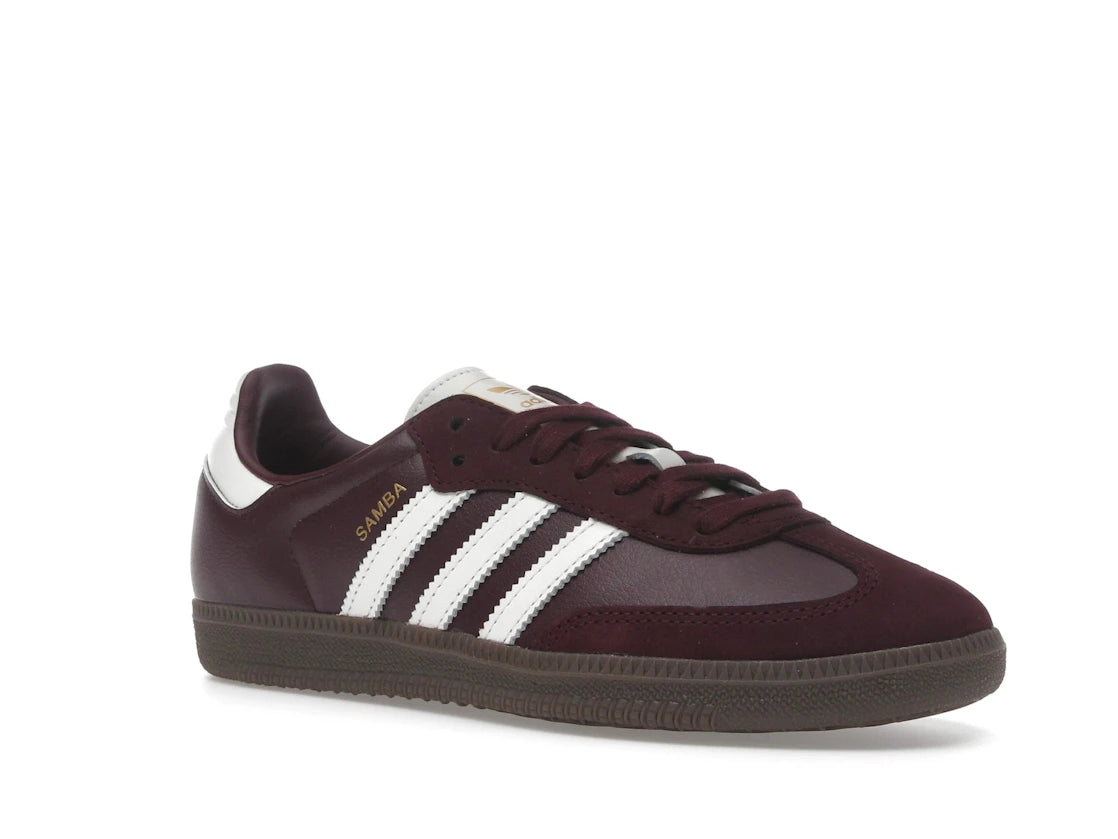 adidas Samba OG Maroon Off White Gum (Damen)