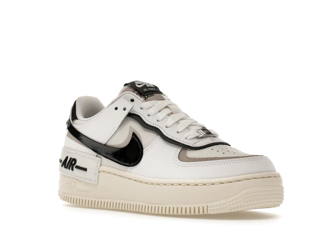 Nike Air Force 1 Low Shadow White College Gray Platinum Tint Off Noir (Damen)