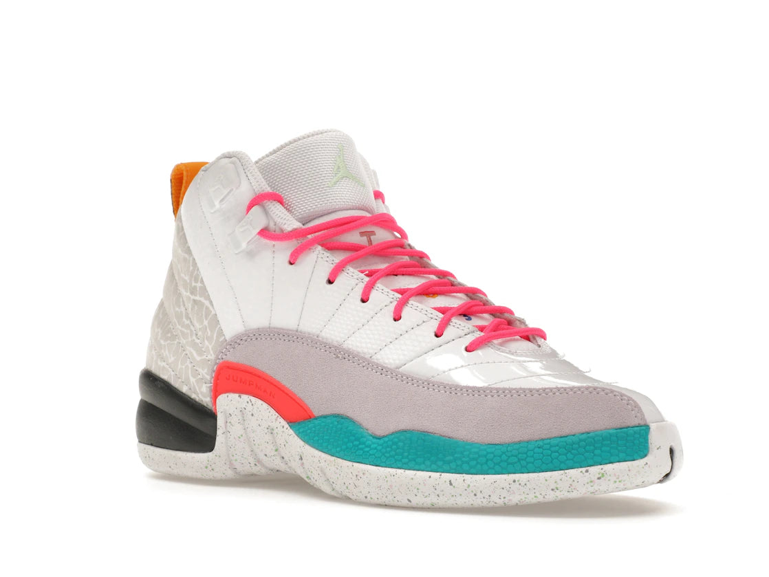 Jordan 12 Retro White Vapor Green (GS)