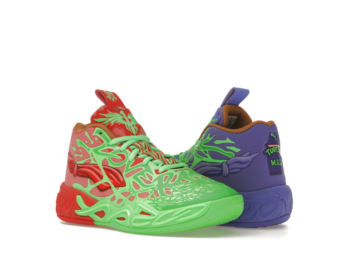 Puma LaMelo Ball MB.04 Teenage Mutant Ninja Turtles Raphael und Donatello (GS)