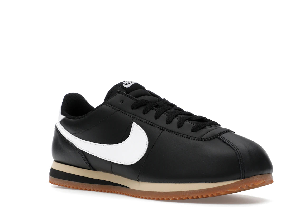 Nike Cortez Schwarz/Gummi Mittelbraun/Sesamweiß