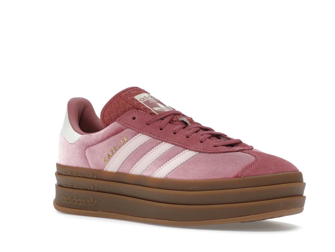 adidas Gazelle Bold Sandy Pink Velvet (Damen)