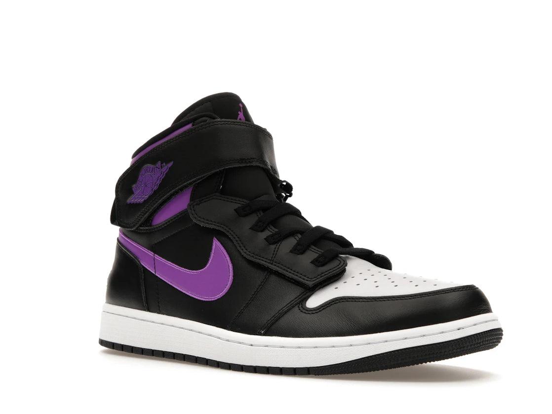 Jordan 1 High FlyEase Black Bright Violet