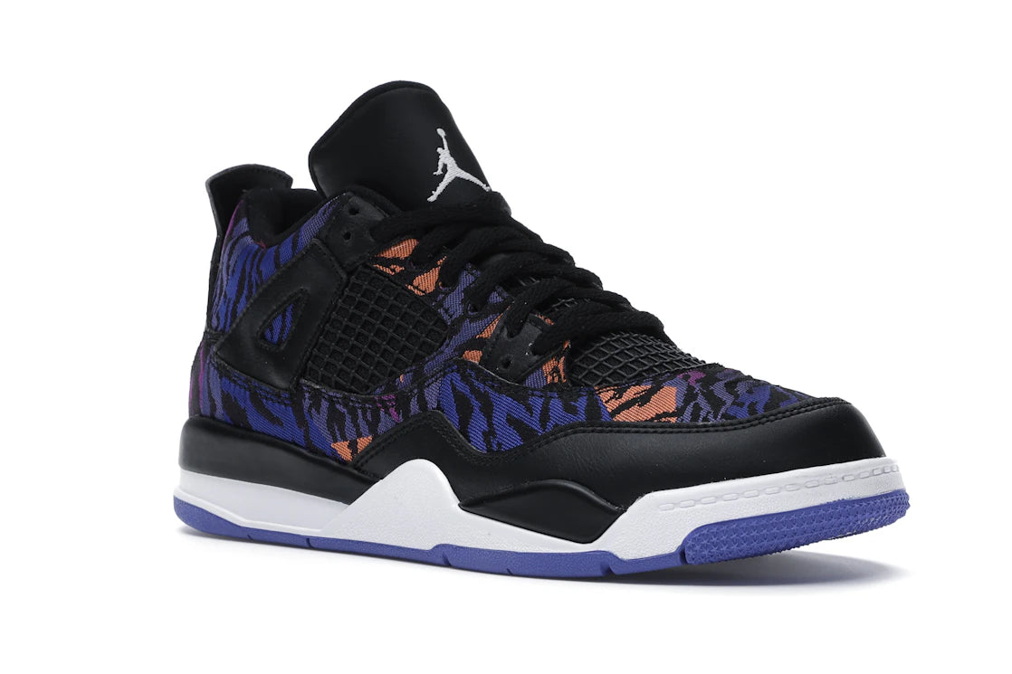 Jordan 4 Retro Black Rush Purple (PS)