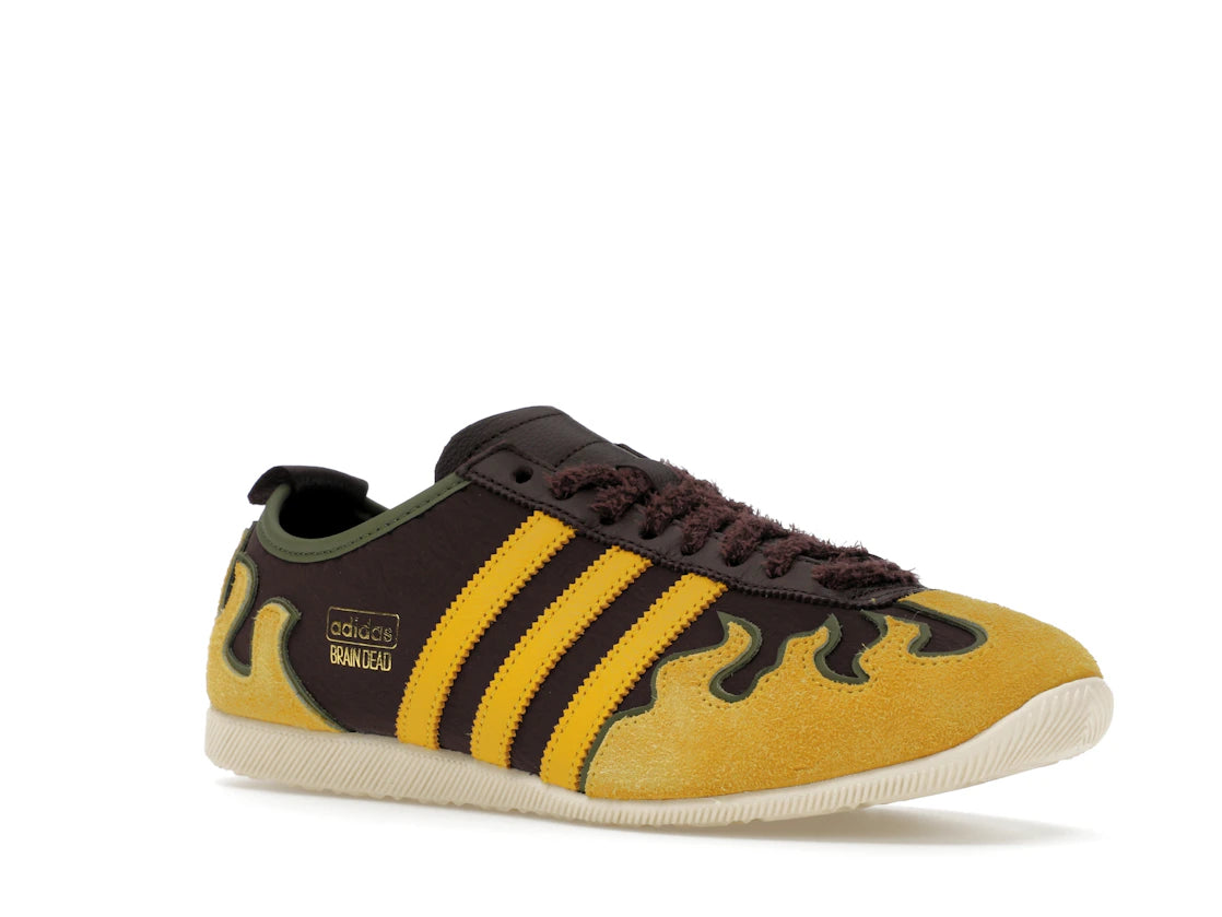 adidas Japan Brain Dead Braun Haselnussgelb