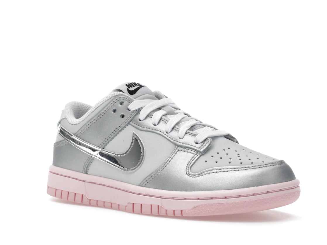 Nike Dunk Low LX Metallic Silver Pink Foam (Women's)
