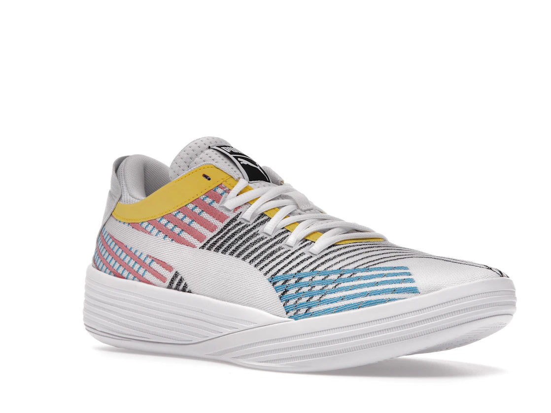 Puma Clyde All-Pro White Blue Atoll