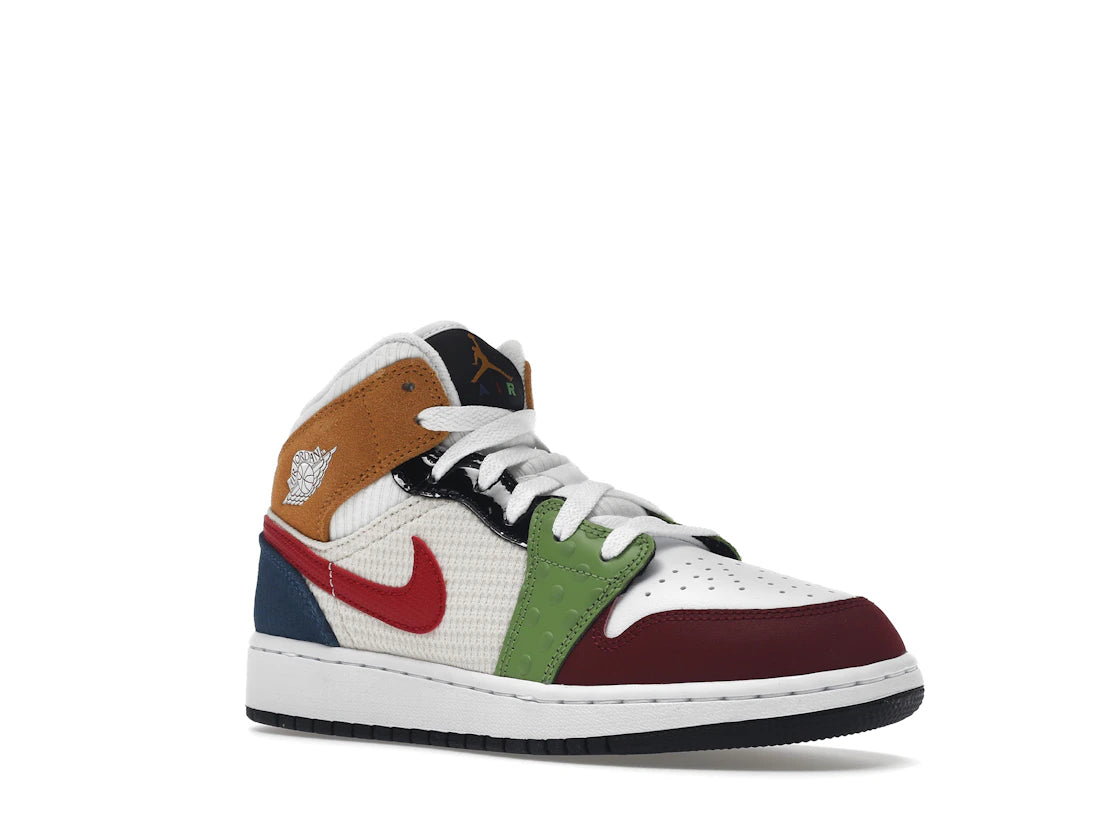 Jordan 1 Mid SE Messy Room (GS)