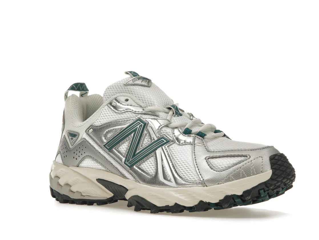 New Balance 610 Silber Metallic Reflection Green
