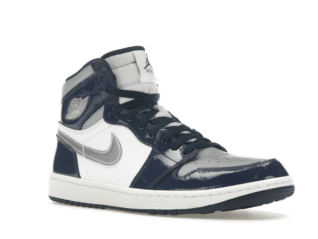 Jordan 1 Retro High Golf Patent Midnight Navy