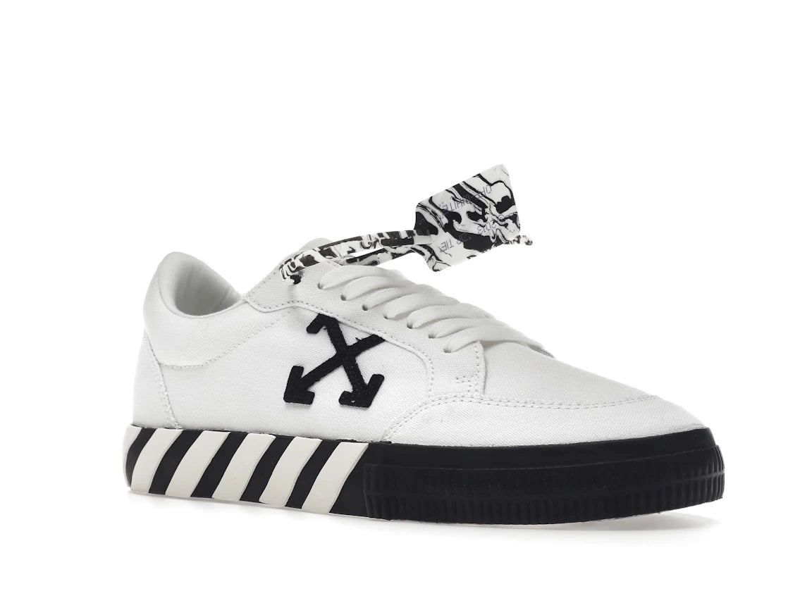 OFF-WHITE Vulcanized Low Canvas White Black
