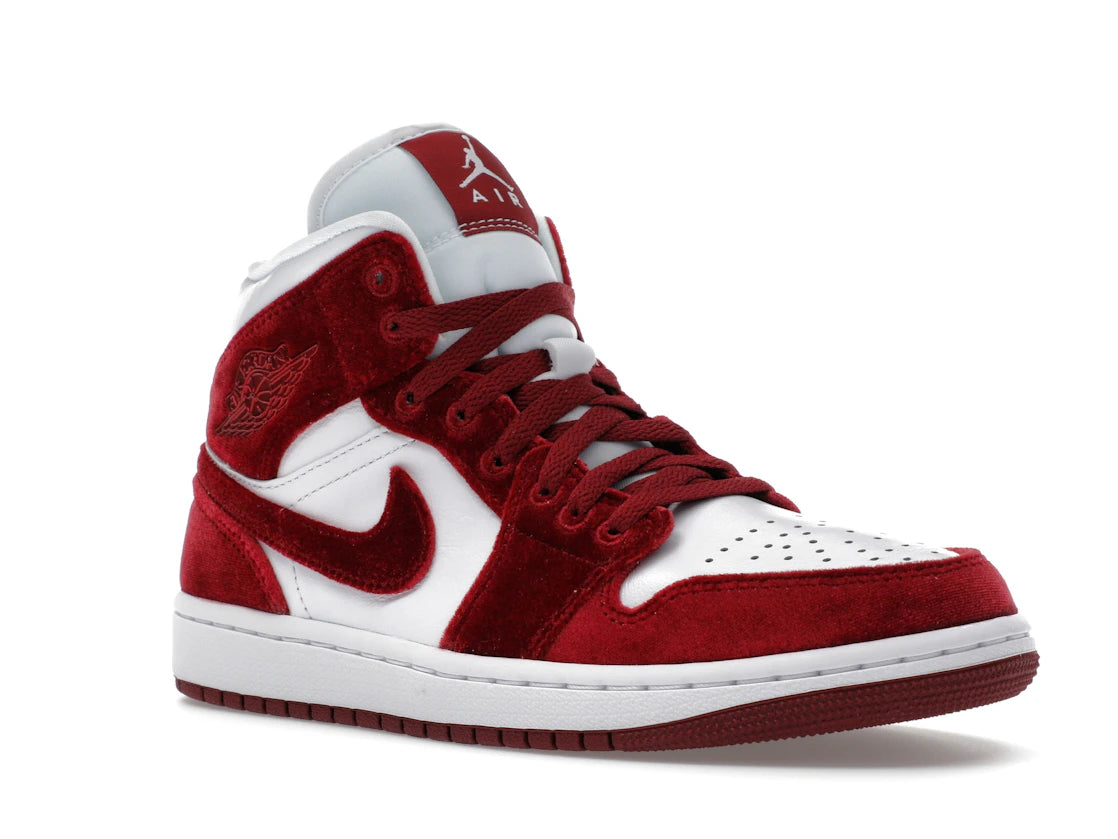 Jordan 1 Mid SE Red Velvet (Women's)