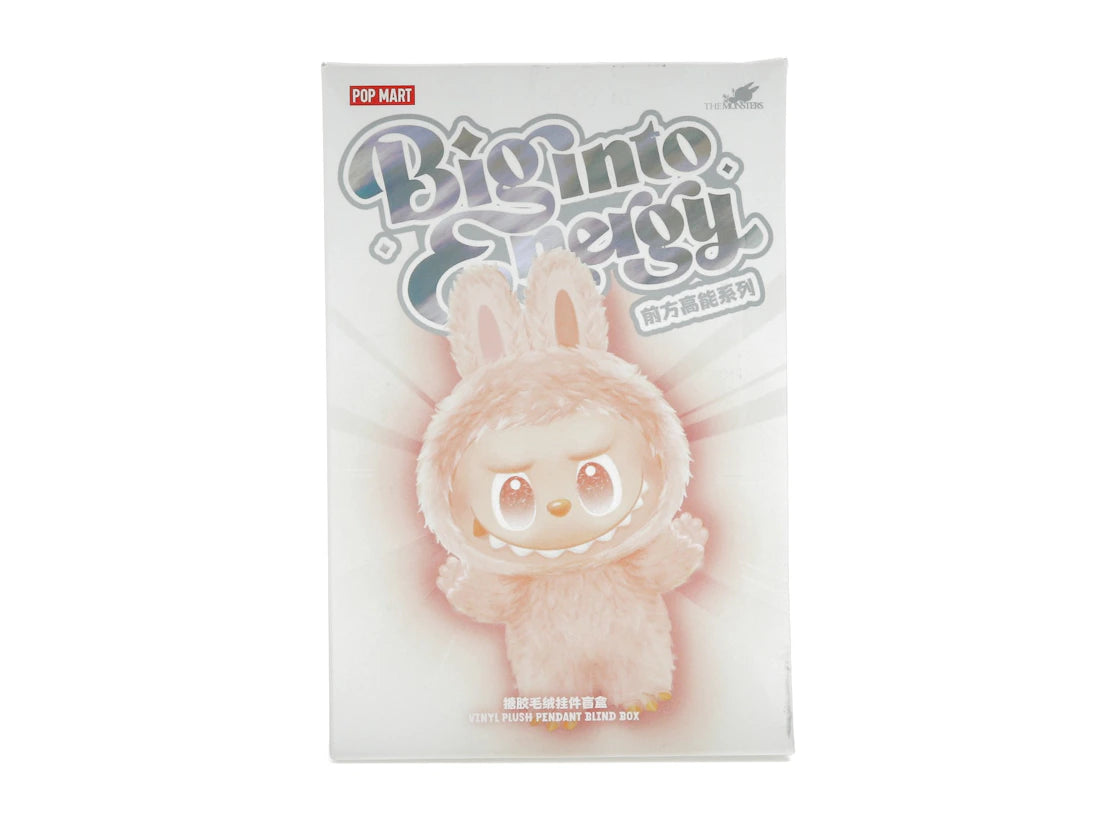 Pop Mart Labubu The Monsters Big into Energy Serie Vinyl Plüschanhänger Einzel-Blindbox