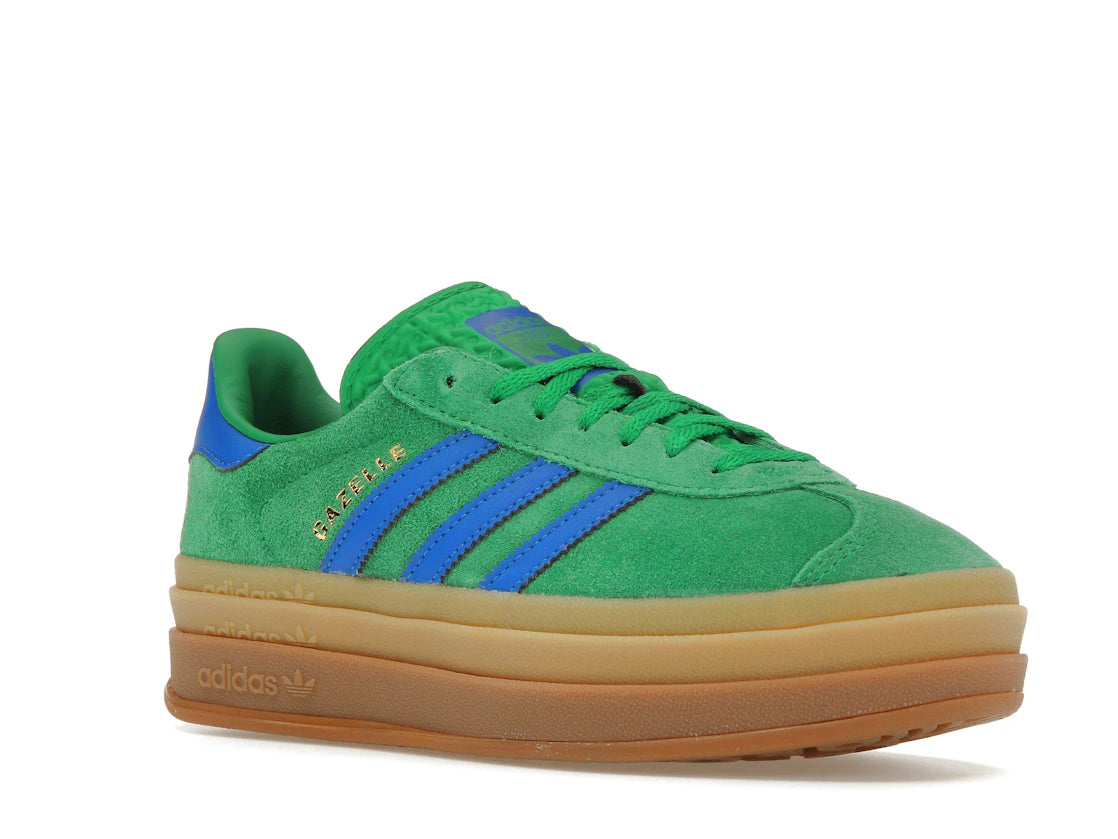 adidas Gazelle Bold Green Blue Gum (Damen)
