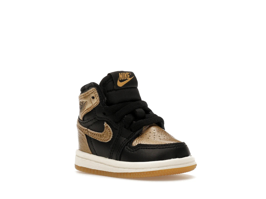 Jordan 1 Retro High OG Schwarz Metallic Gold (TD)