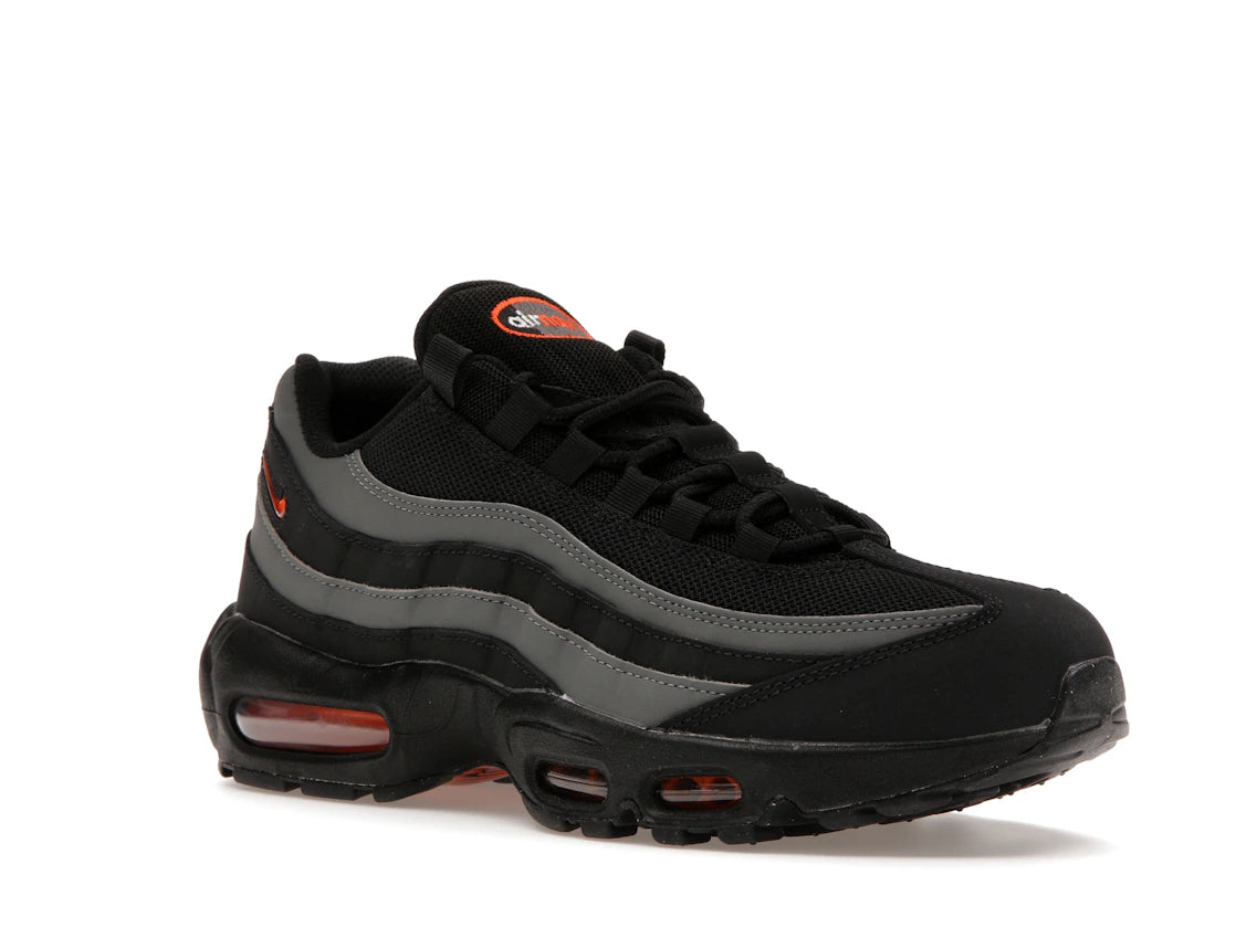 Nike Air Max 95 Black Grey Safety Orange