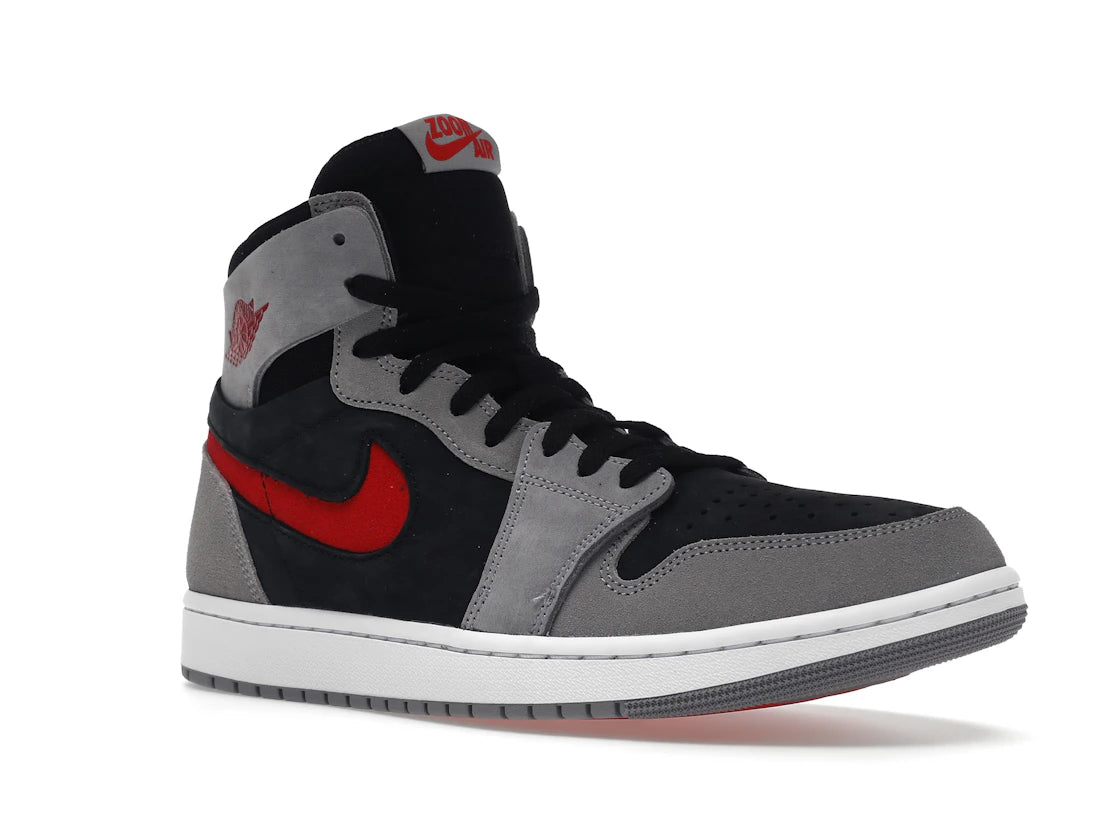 Jordan 1 High Zoom Air CMFT 2 Black Fire Red Cement