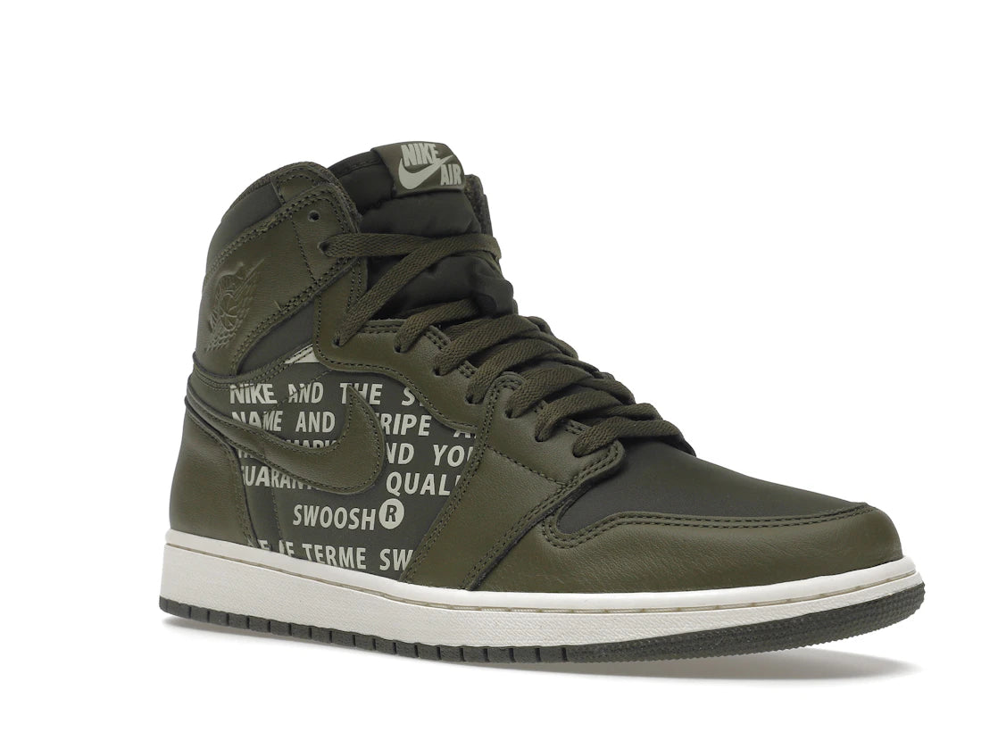Jordan 1 Retro High Olive Canvas