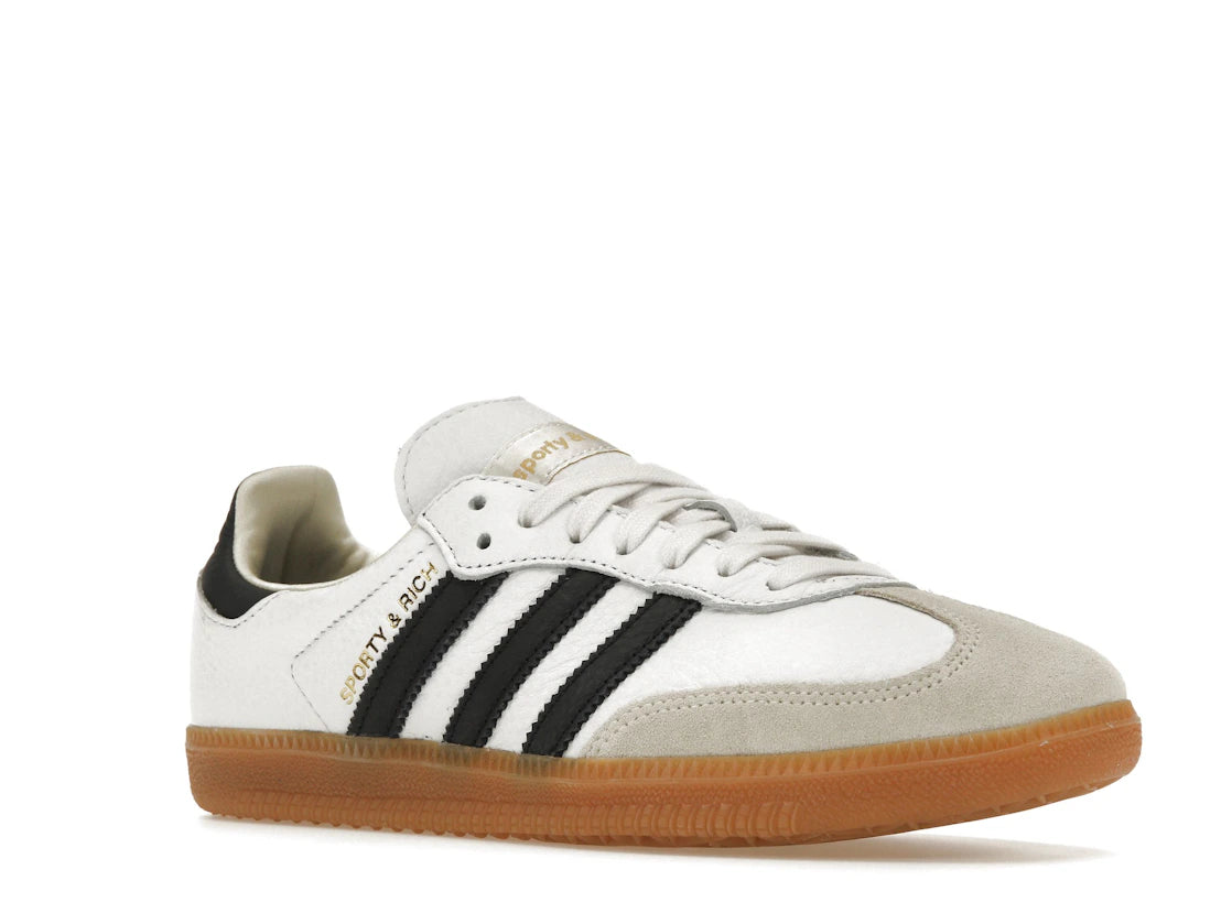 adidas Samba OG Sporty & Rich Weiß Schwarz