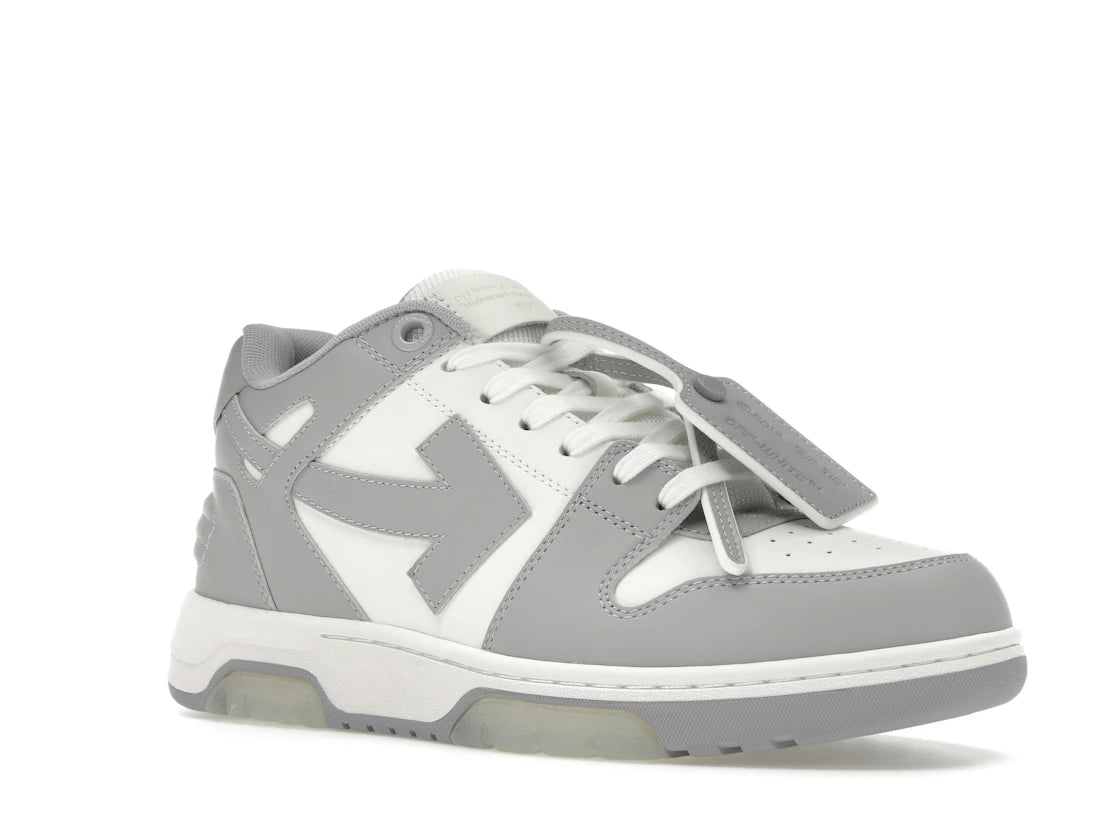 OFF-WHITE Out Of Office Low Gray White Off-White Heel Tab