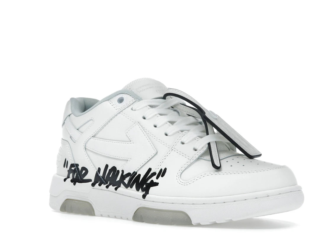 OFF-WHITE Out Of Office OOO Low Tops For Walking White