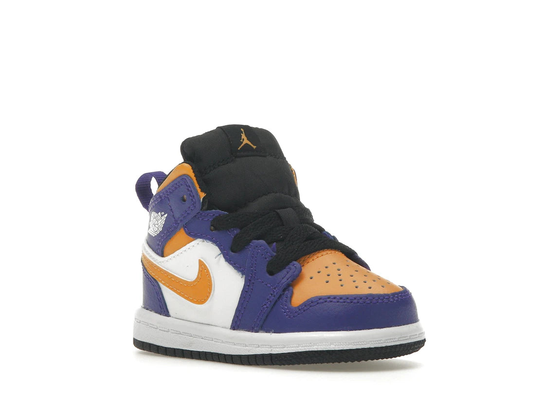 Jordan 1 Mid Lakers (2022) (TD)
