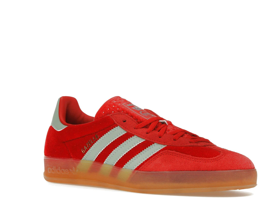 adidas Gazelle Indoor Better Scarlet Hazy Green (Women's)
