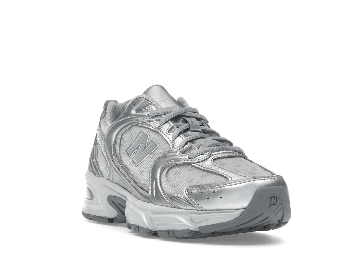 New Balance 530 Silver Metallic Raincloud Polka Dots