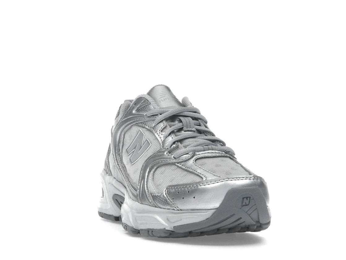 New Balance 530 Silver Metallic Raincloud Polka Dots
