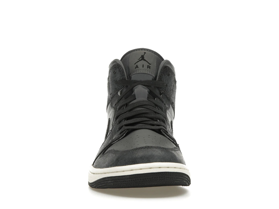 Jordan 1 Mid Distressed Smoke Gray (Damen)