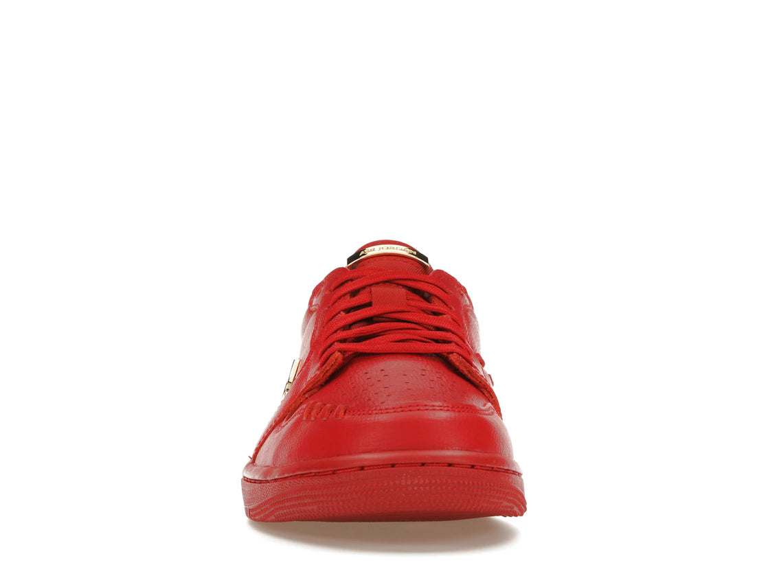Jordan 1 Low Method of Make Gym Red Metallic Gold (Damen)