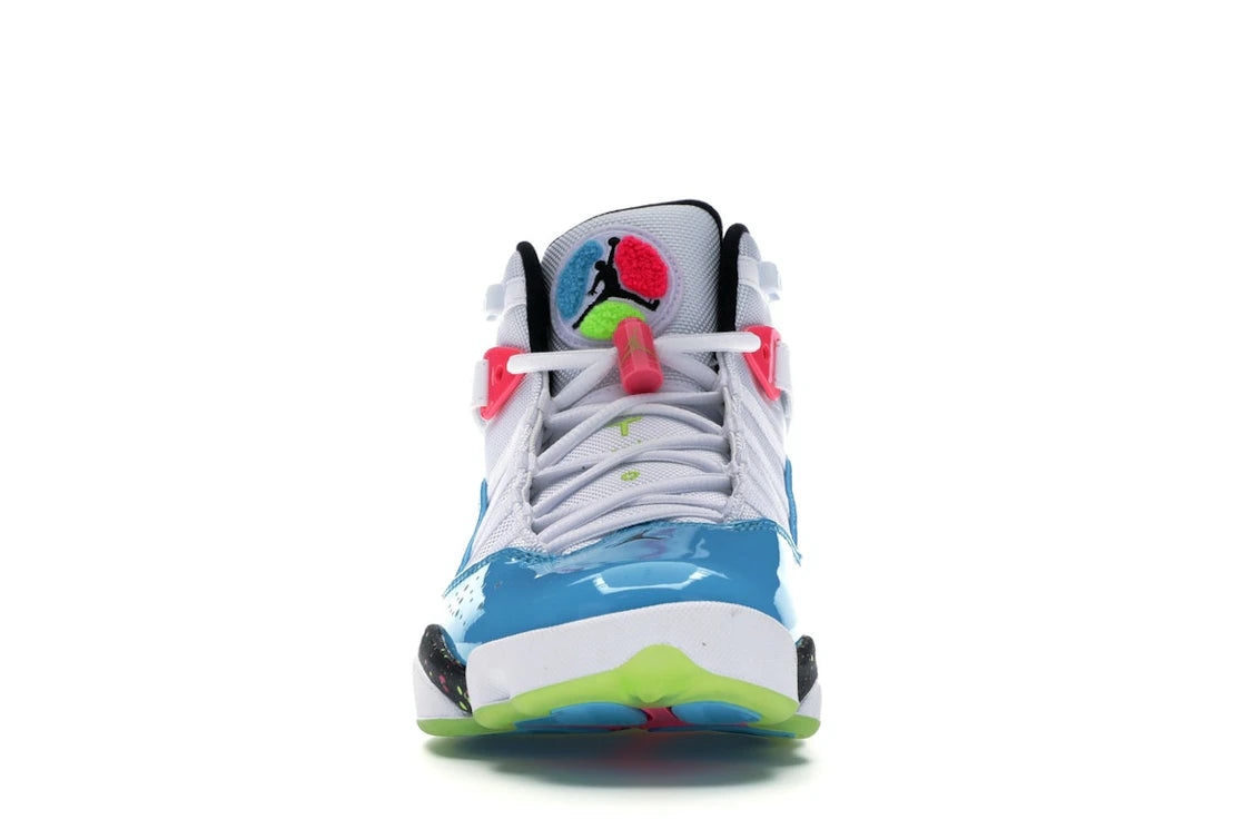 Jordan 6 Rings Weiß Hellblau Fury Cyber