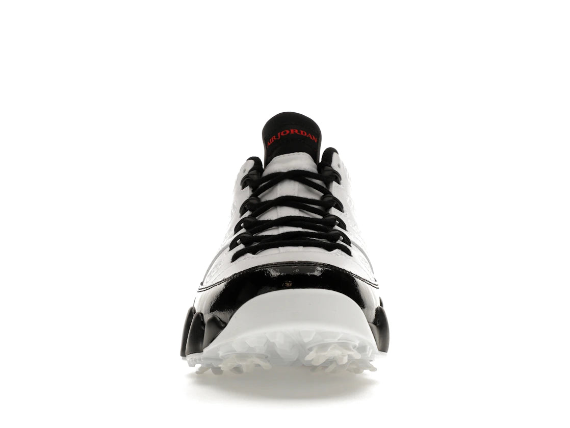 Jordan 9 Retro Low Golf Weiß Schwarz Echtrot
