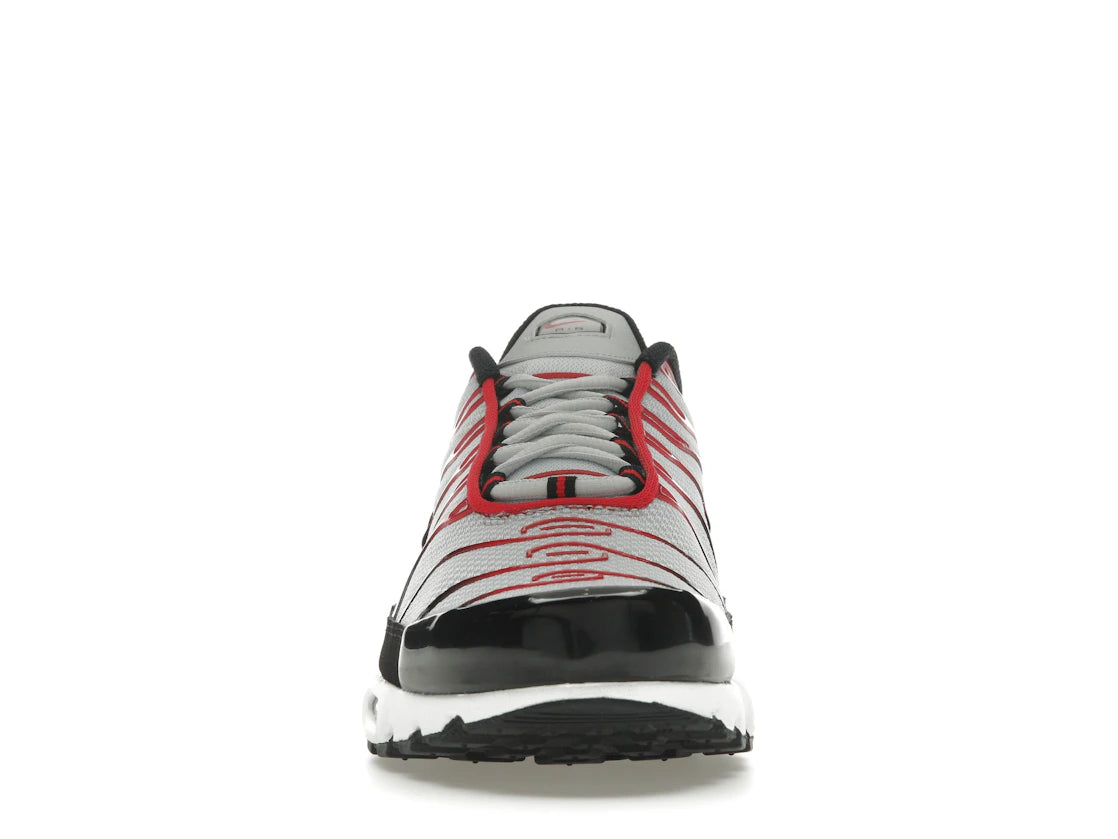 Nike Air Max Plus Pure Platinum Schwarz Universitätsrot