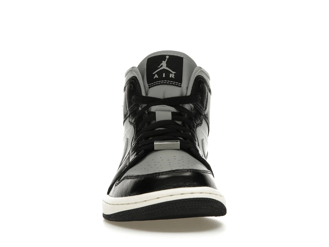 Jordan 1 Mid SE Schwarz Metallic Silber (Damen)