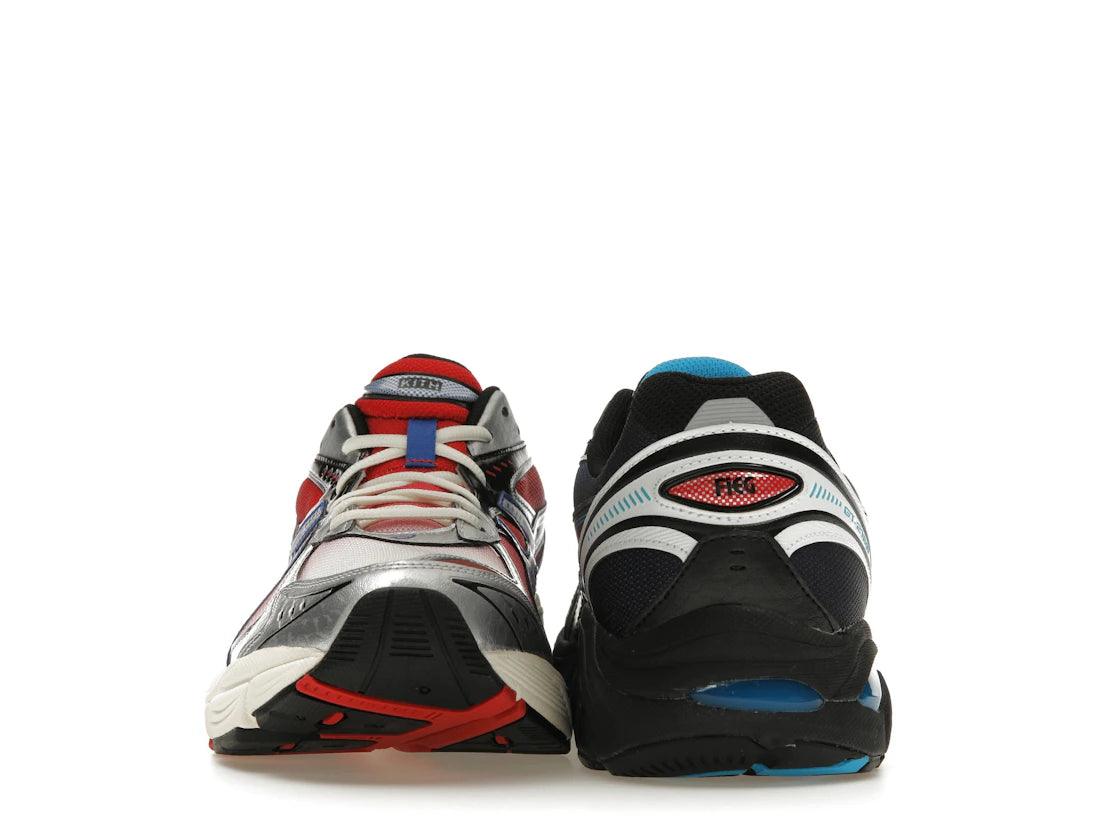 ASICS GT-2160 Kith Marvel Villains Spider-Man/Venom Battle Spectra Pack Versiegelte Box (Comic enthalten)