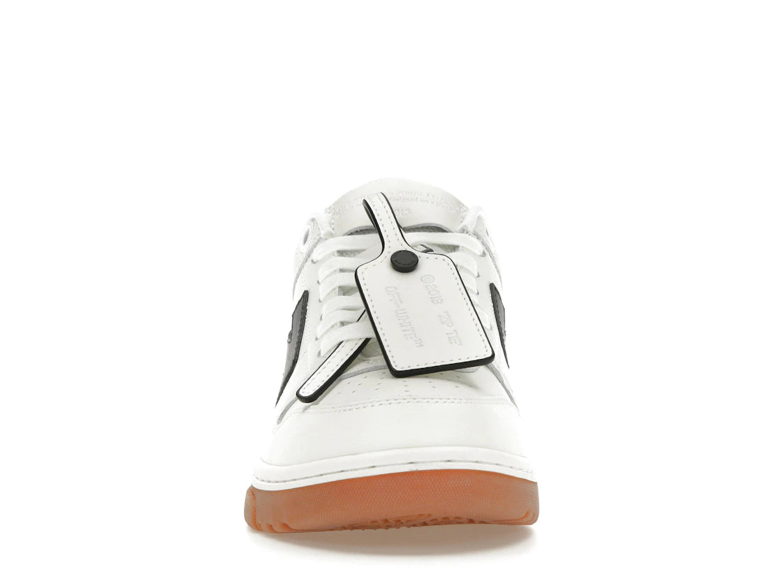 OFF-WHITE Out Of Office OOO Low Tops Weiß Schwarz Gummi