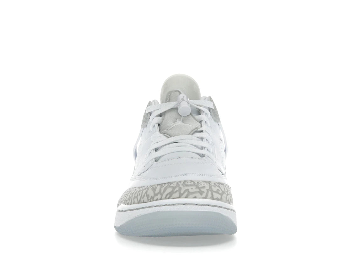 Jordan Spizike Low White Metallic Silver Barely Blue Neutral Grey