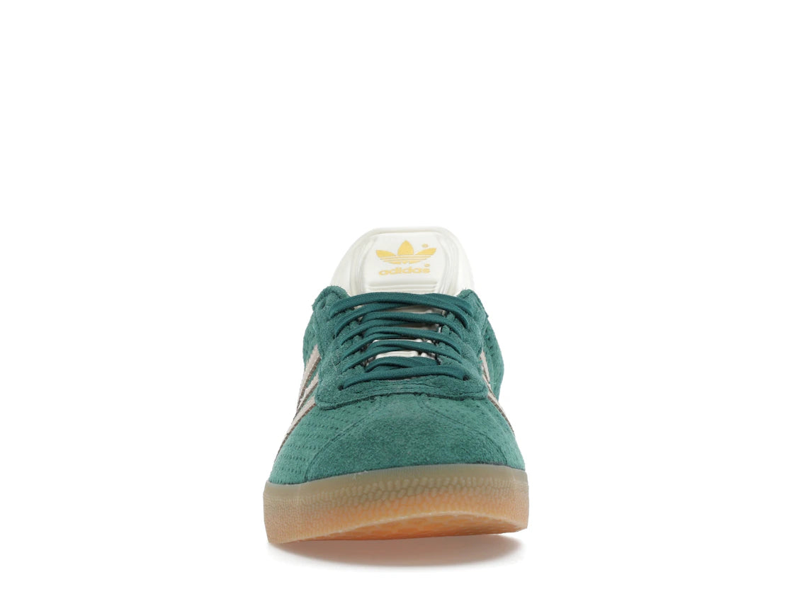 adidas Gazelle Collegiate Green Wonder Beige Gold Metallic