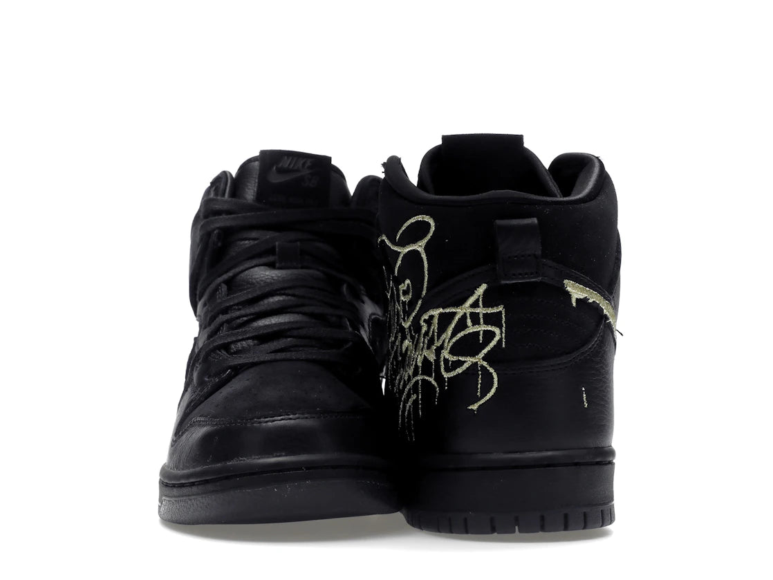 Nike SB Dunk High FAUST Black Gold