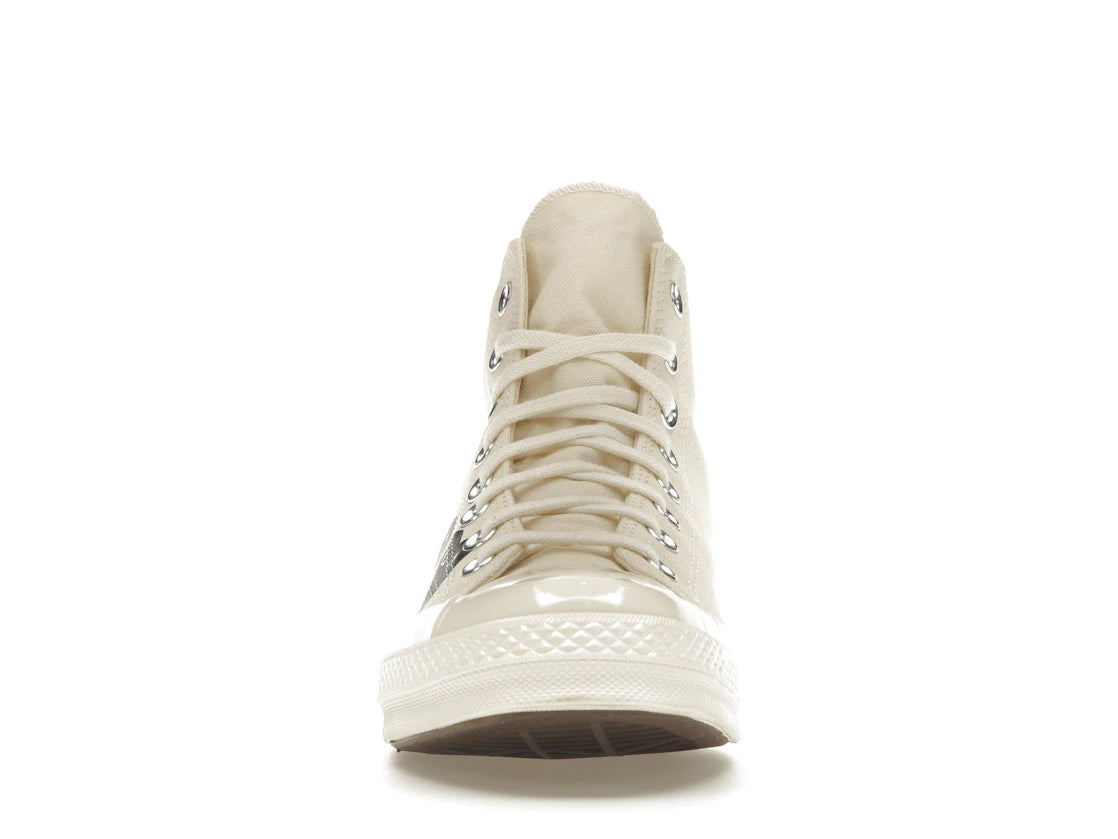 Converse Chuck Taylor All Star 70 Hi Comme des Garcons PLAY Multi-Heart Milk
