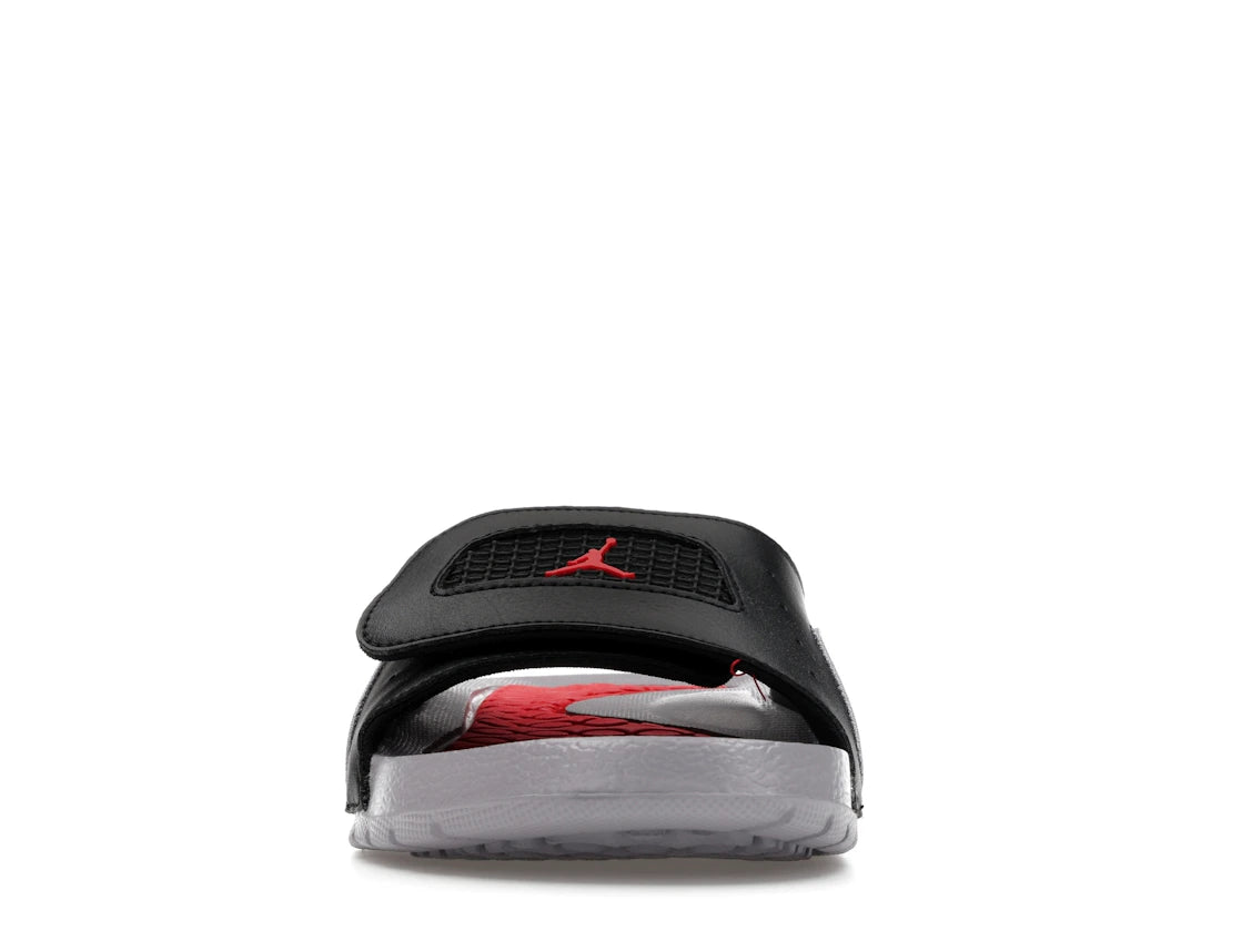 Jordan Hydro 4 Retro Black Cement Grey Fire Red (GS)