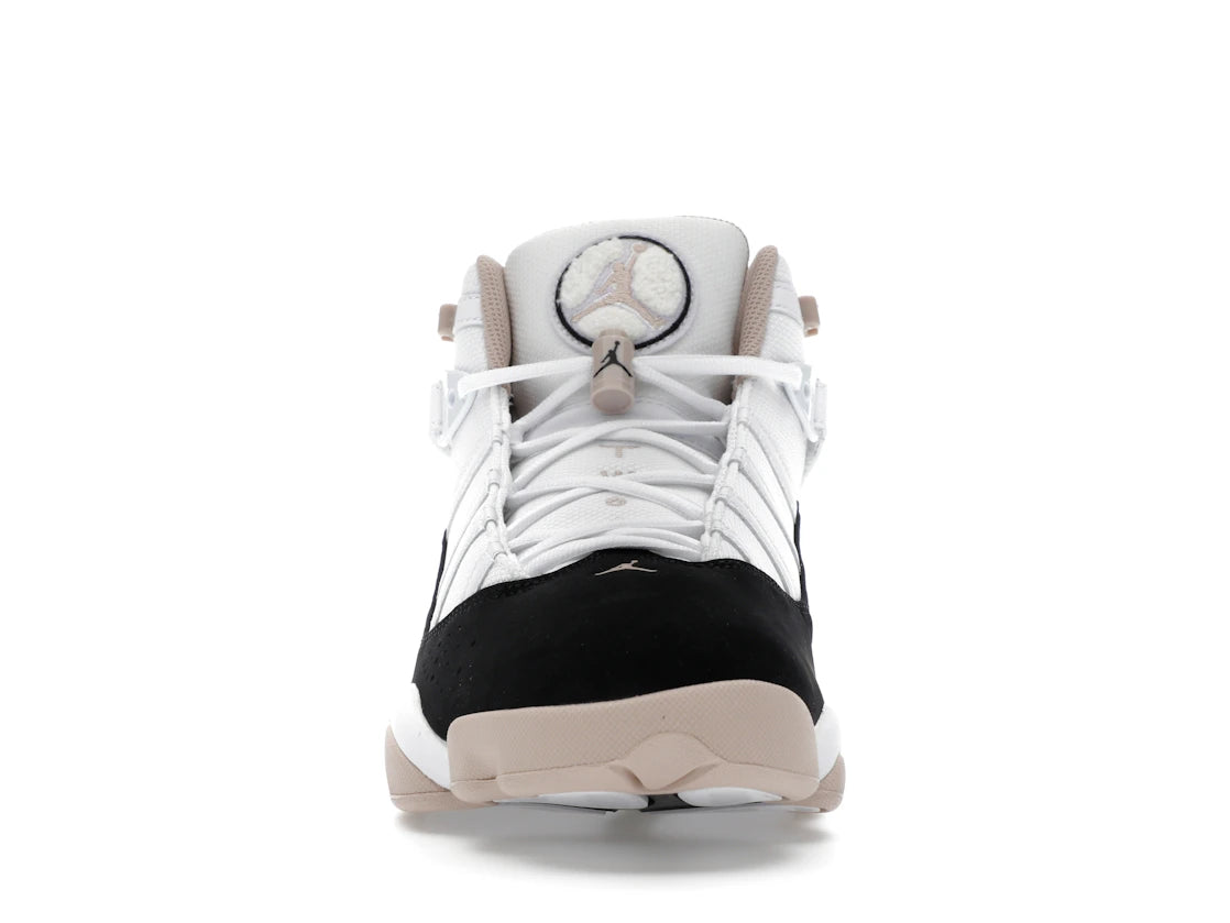 Jordan 6 Ringe Weiß Fossil Stone Schwarz