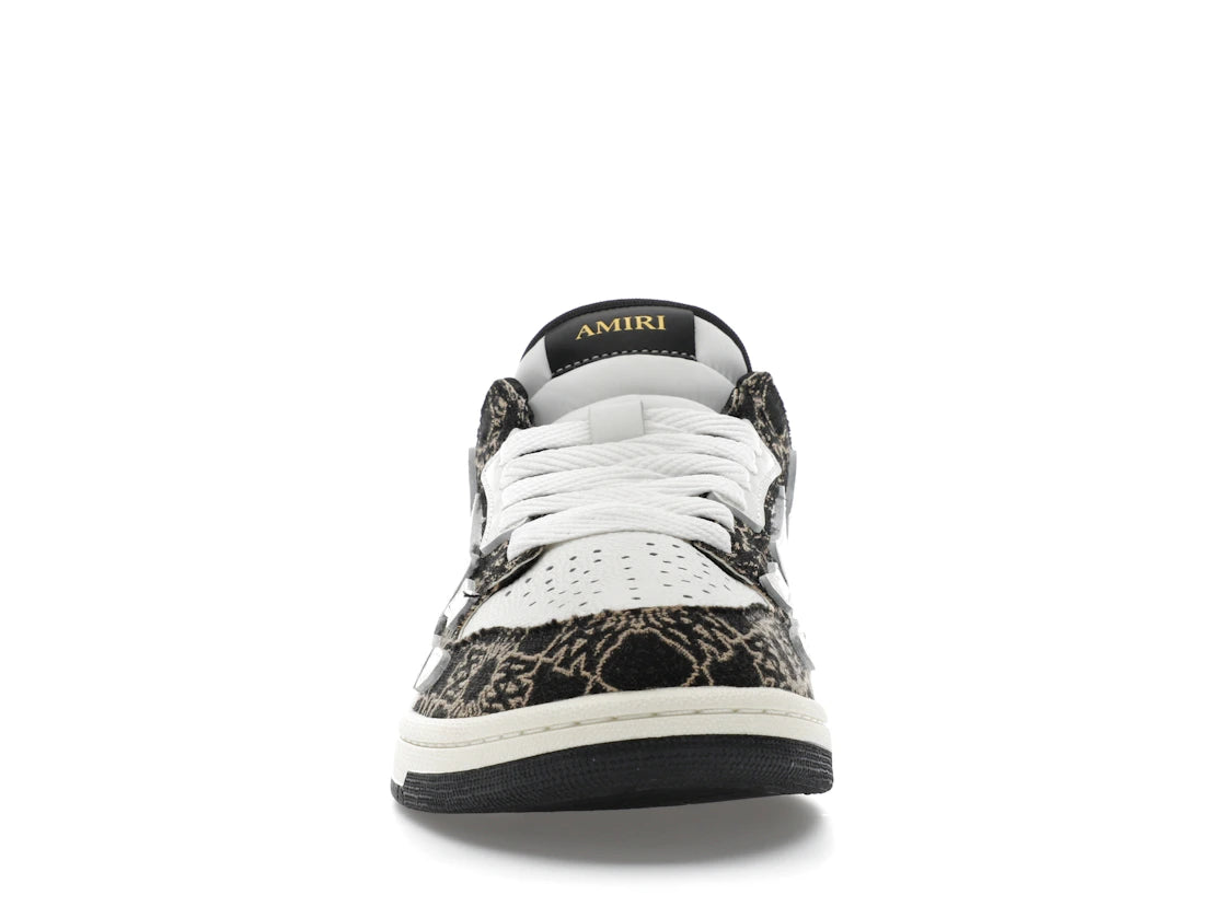 AMIRI Skel Top Low MA Quad Black