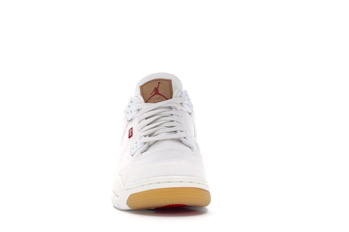 Jordan 4 Retro Levi's Weiß (GS) (Levi's Tag)