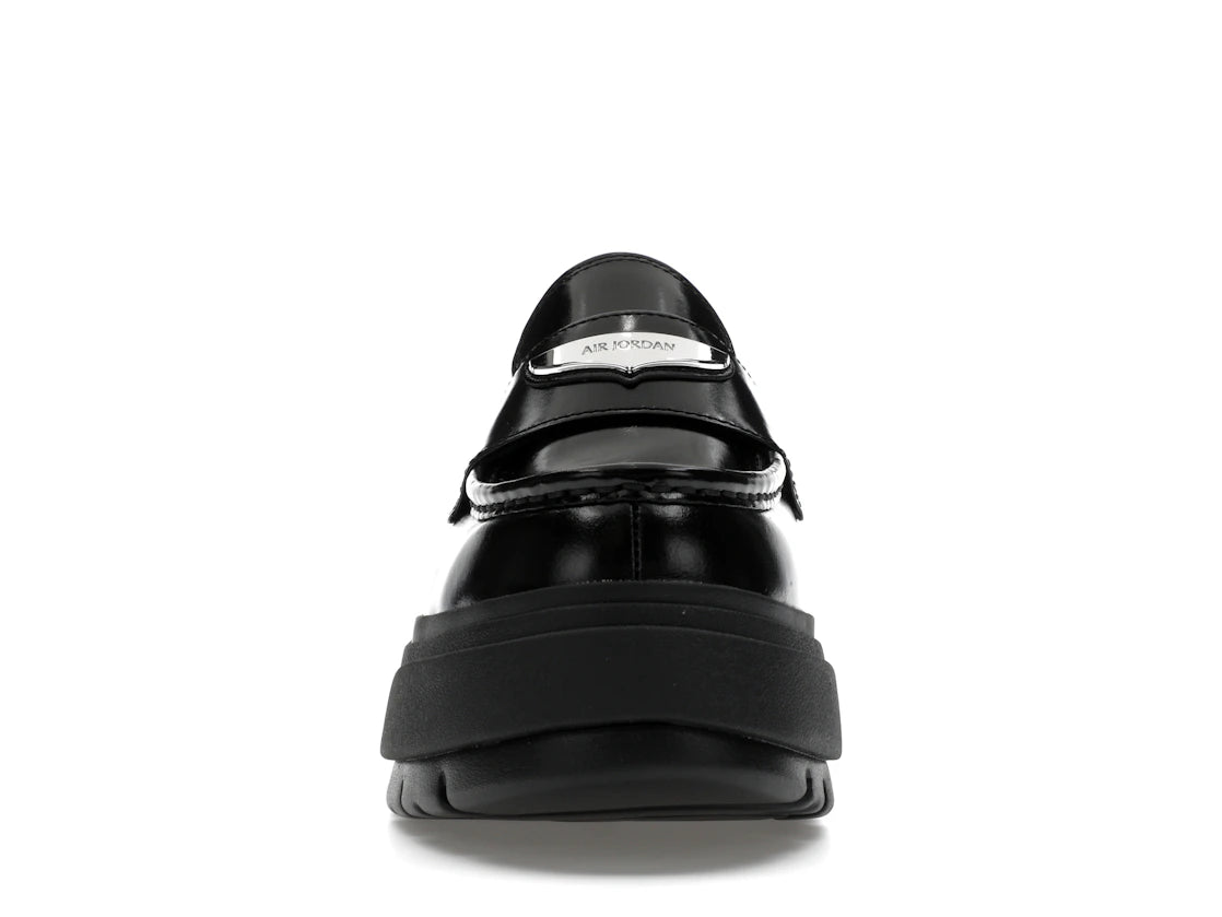 Jordan Mule Black Metallic Silver (Women's)