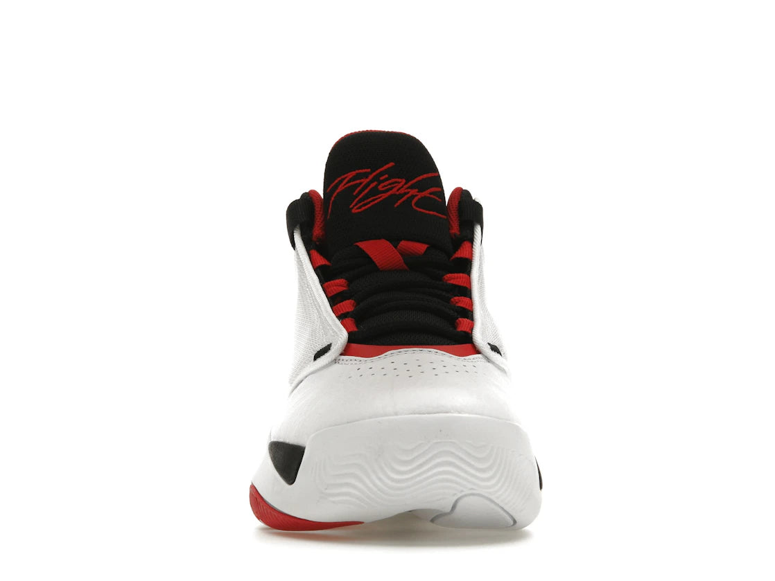 Jordan Max Aura 4 Weiß Schwarz Universitätsrot