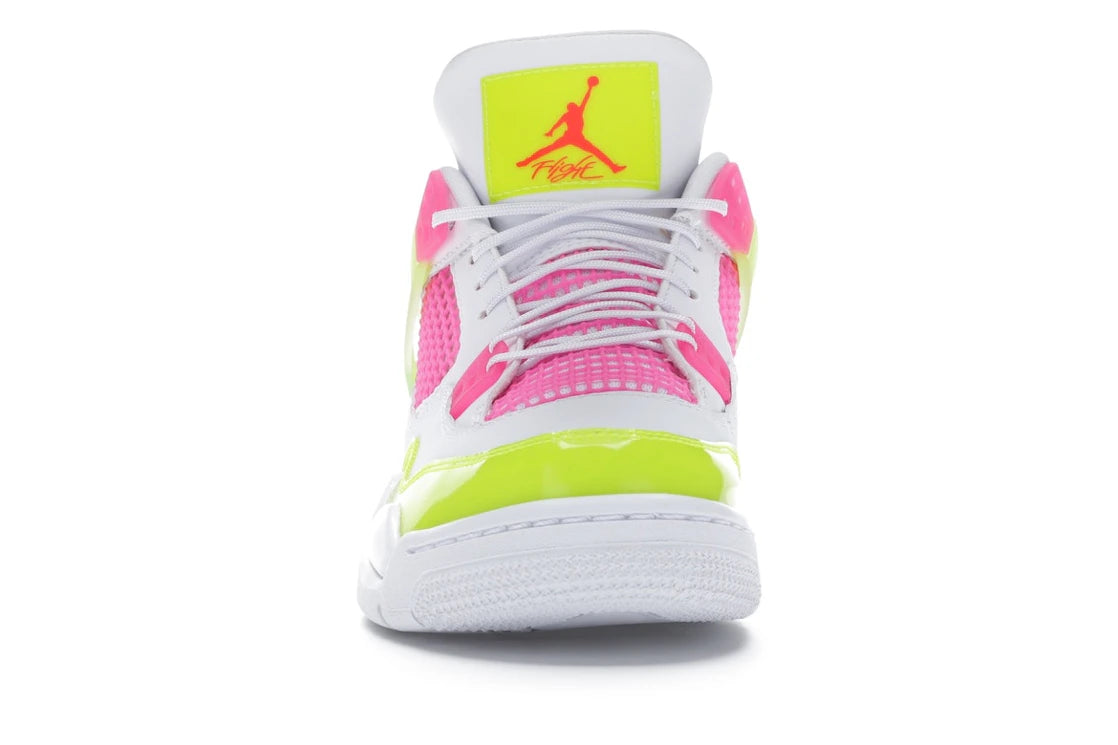 Jordan 4 Retro Weiß Zitronenrosa (GS)