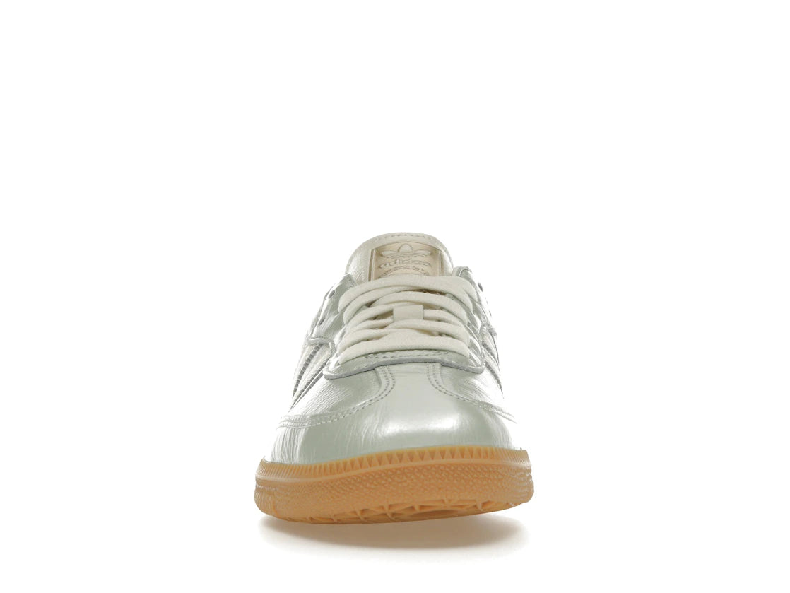 adidas Samba OG Leinen Grün Metallic (Damen)